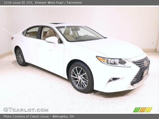 2016 Lexus ES 350 in Eminent White Pearl