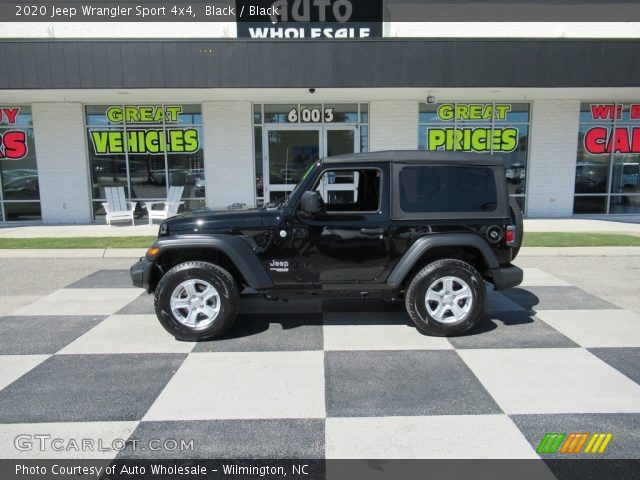 2020 Jeep Wrangler Sport 4x4 in Black