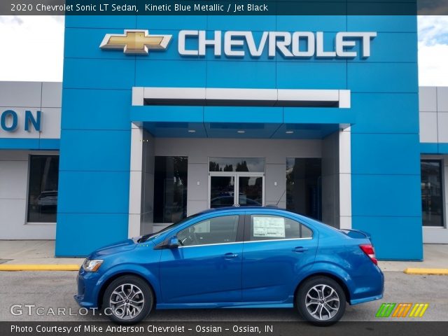 2020 Chevrolet Sonic LT Sedan in Kinetic Blue Metallic