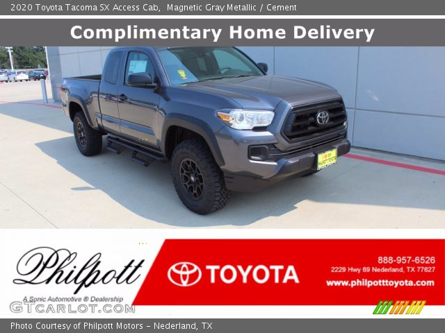 2020 Toyota Tacoma SX Access Cab in Magnetic Gray Metallic