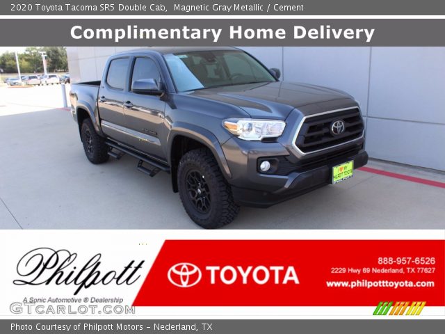 2020 Toyota Tacoma SR5 Double Cab in Magnetic Gray Metallic