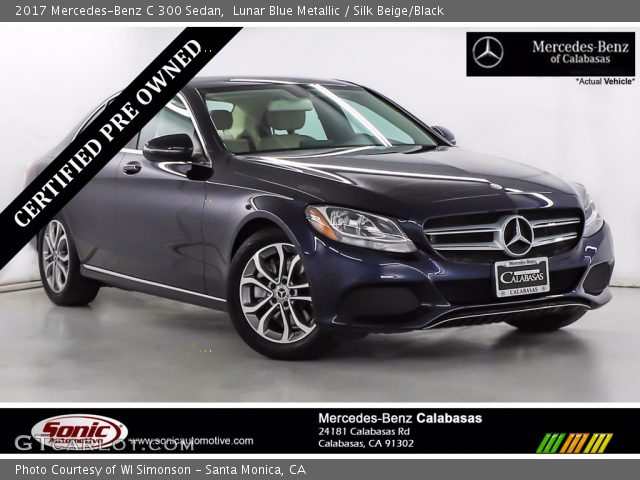 2017 Mercedes-Benz C 300 Sedan in Lunar Blue Metallic