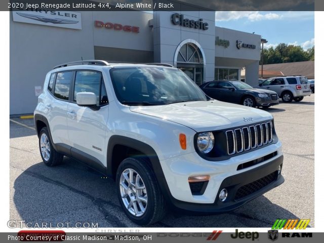 2020 Jeep Renegade Latitude 4x4 in Alpine White