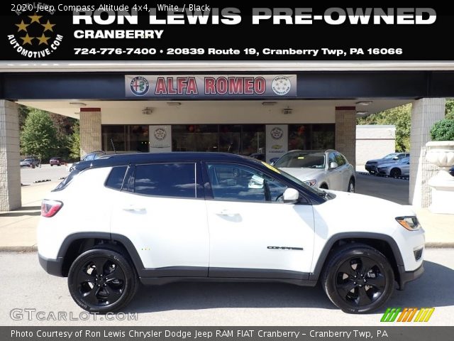 2020 Jeep Compass Altitude 4x4 in White