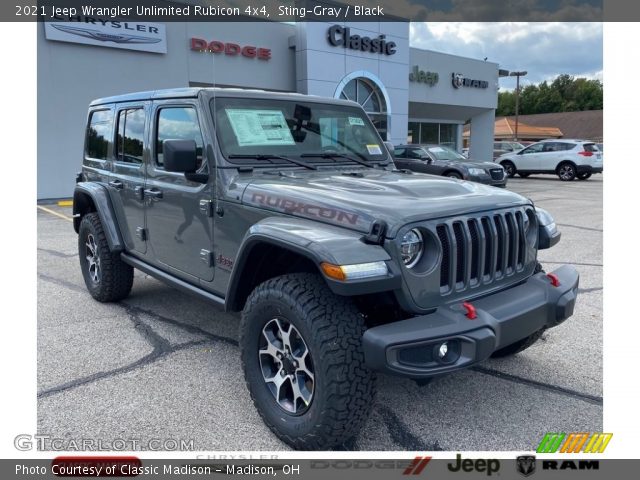 2021 Jeep Wrangler Unlimited Rubicon 4x4 in Sting-Gray