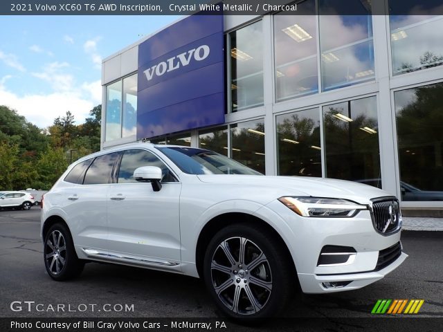 2021 Volvo XC60 T6 AWD Inscription in Crystal White Metallic