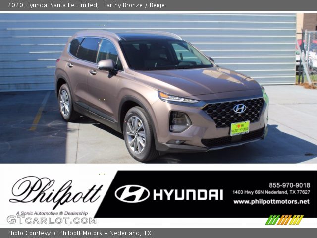 2020 Hyundai Santa Fe Limited in Earthy Bronze