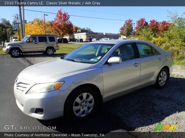 2010 Toyota Camry LE in Classic Silver Metallic