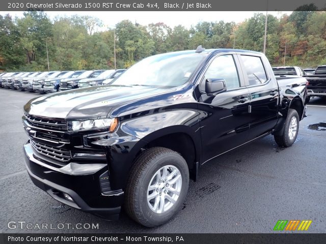 2020 Chevrolet Silverado 1500 RST Crew Cab 4x4 in Black