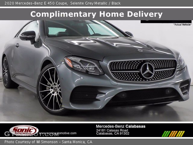 2020 Mercedes-Benz E 450 Coupe in Selenite Grey Metallic