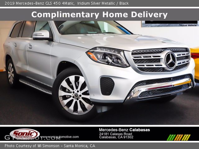 2019 Mercedes-Benz GLS 450 4Matic in Iridium Silver Metallic