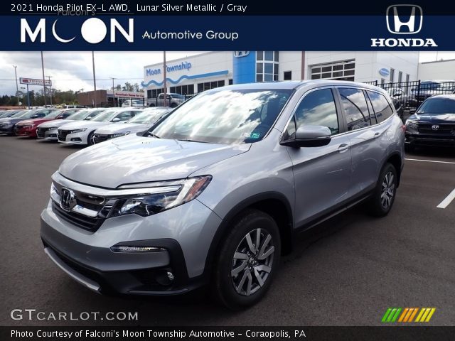 2021 Honda Pilot EX-L AWD in Lunar Silver Metallic