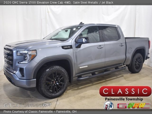 2020 GMC Sierra 1500 Elevation Crew Cab 4WD in Satin Steel Metallic