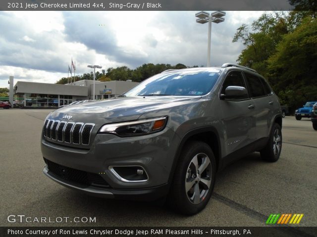 2021 Jeep Cherokee Limited 4x4 in Sting-Gray