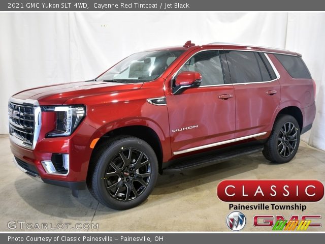 2021 GMC Yukon SLT 4WD in Cayenne Red Tintcoat