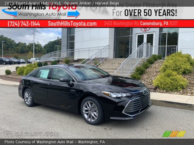 2021 Toyota Avalon Hybrid XLE in Opulent Amber