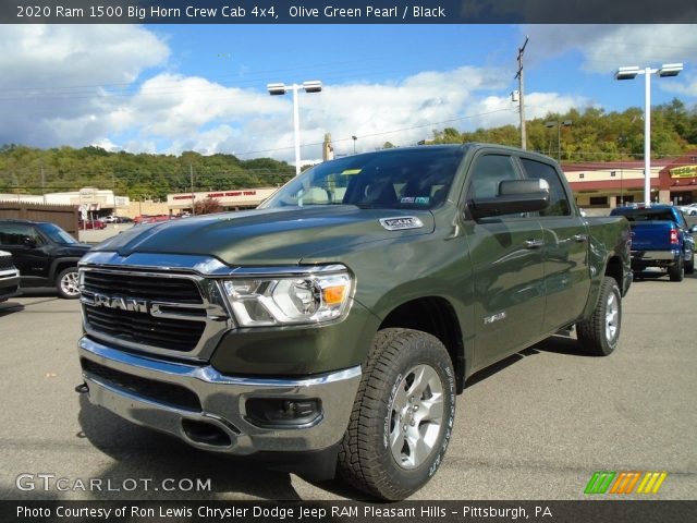 2020 Ram 1500 Big Horn Crew Cab 4x4 in Olive Green Pearl