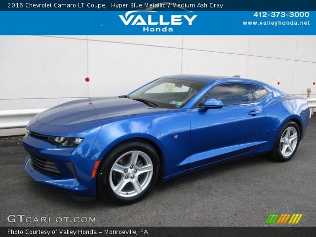 2016 Chevrolet Camaro LT Coupe in Hyper Blue Metallic