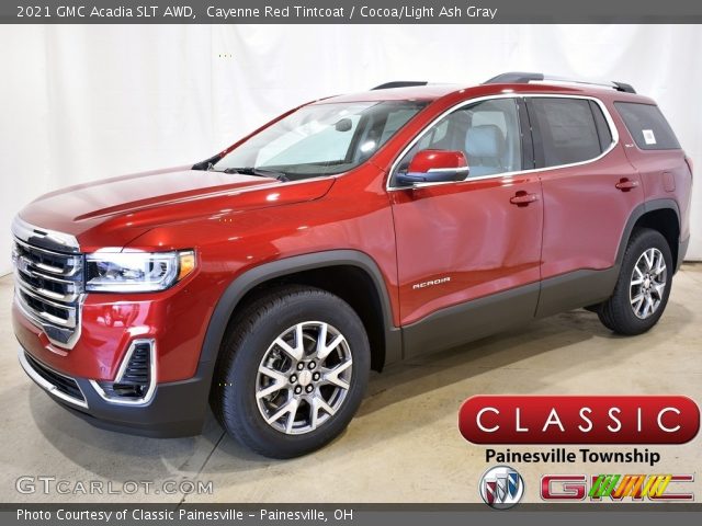2021 GMC Acadia SLT AWD in Cayenne Red Tintcoat