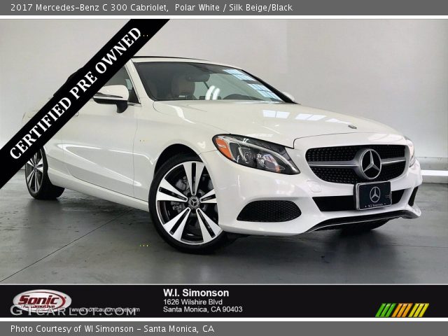 2017 Mercedes-Benz C 300 Cabriolet in Polar White