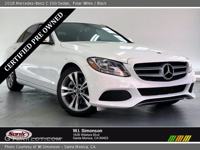 2018 Mercedes-Benz C 300 Sedan in Polar White