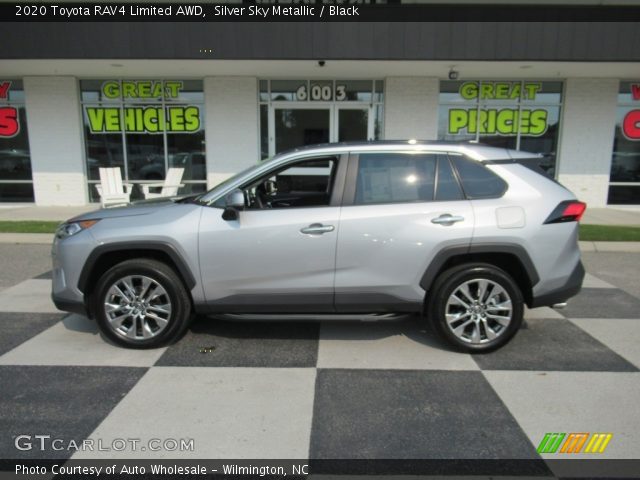 2020 Toyota RAV4 Limited AWD in Silver Sky Metallic
