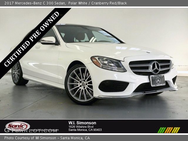 2017 Mercedes-Benz C 300 Sedan in Polar White