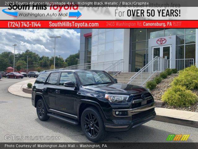 2021 Toyota 4Runner Nightshade 4x4 in Midnight Black Metallic