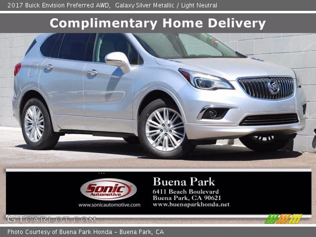 2017 Buick Envision Preferred AWD in Galaxy Silver Metallic