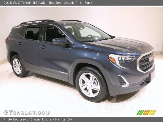 2018 GMC Terrain SLE AWD in Blue Steel Metallic