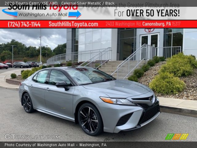 2020 Toyota Camry XSE AWD in Celestial Silver Metallic