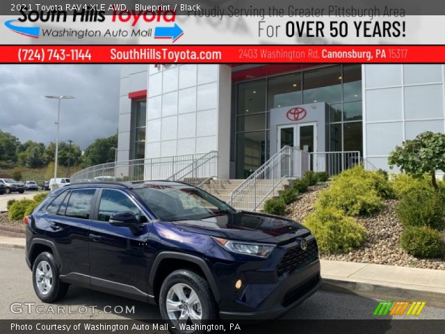 2021 Toyota RAV4 XLE AWD in Blueprint