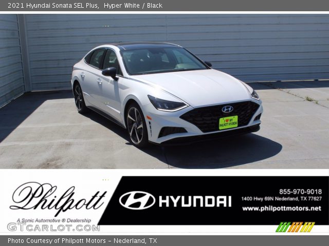 2021 Hyundai Sonata SEL Plus in Hyper White