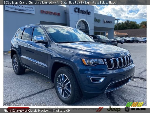 2021 Jeep Grand Cherokee Limited 4x4 in Slate Blue Pearl
