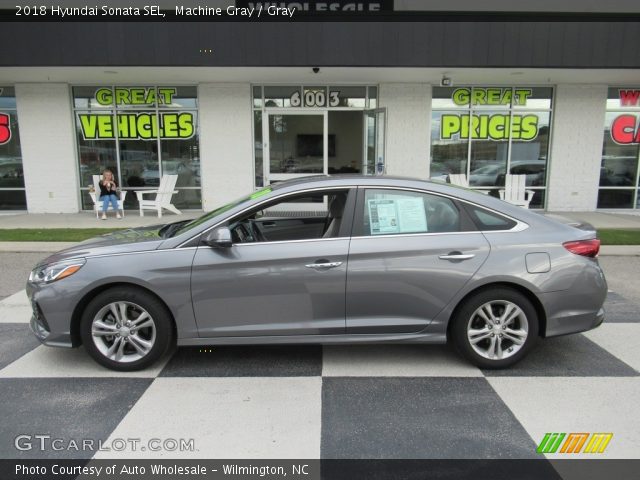 2018 Hyundai Sonata SEL in Machine Gray