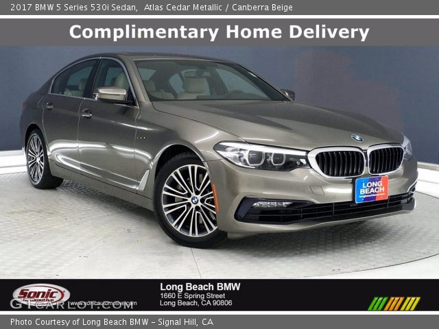 2017 BMW 5 Series 530i Sedan in Atlas Cedar Metallic