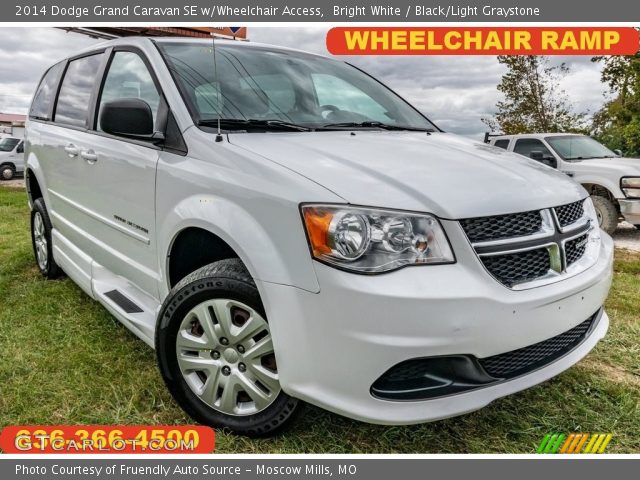 2014 Dodge Grand Caravan SE w/Wheelchair Access in Bright White