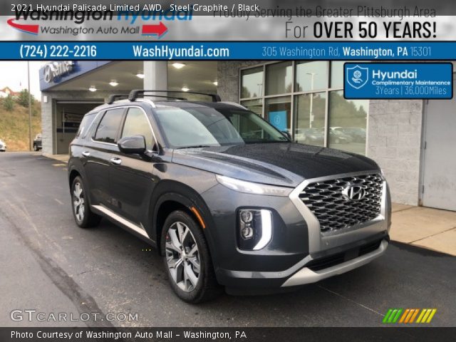 2021 Hyundai Palisade Limited AWD in Steel Graphite