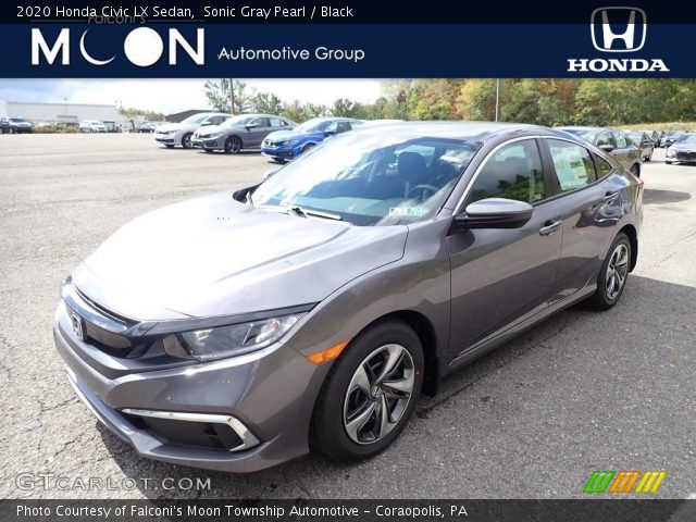 2020 Honda Civic LX Sedan in Sonic Gray Pearl