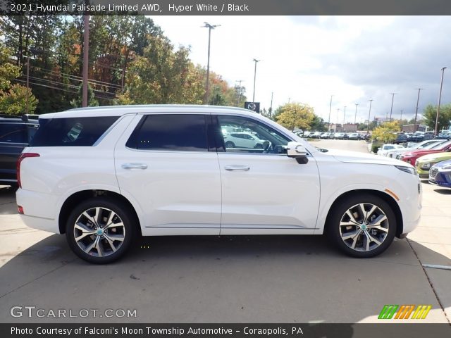 2021 Hyundai Palisade Limited AWD in Hyper White