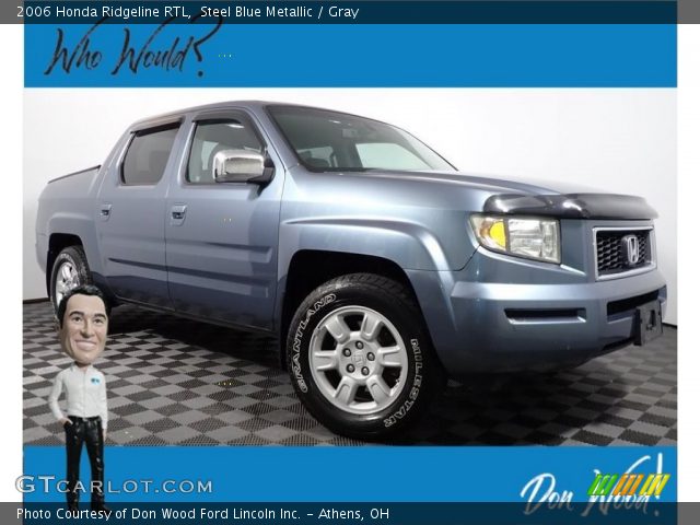 2006 Honda Ridgeline RTL in Steel Blue Metallic