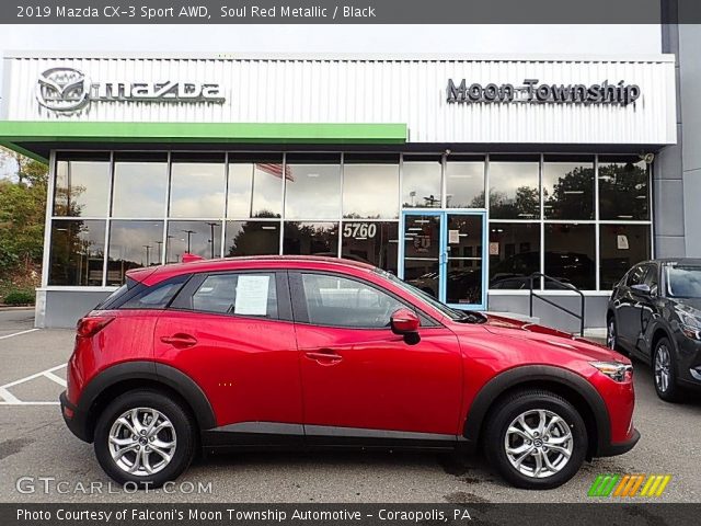 2019 Mazda CX-3 Sport AWD in Soul Red Metallic