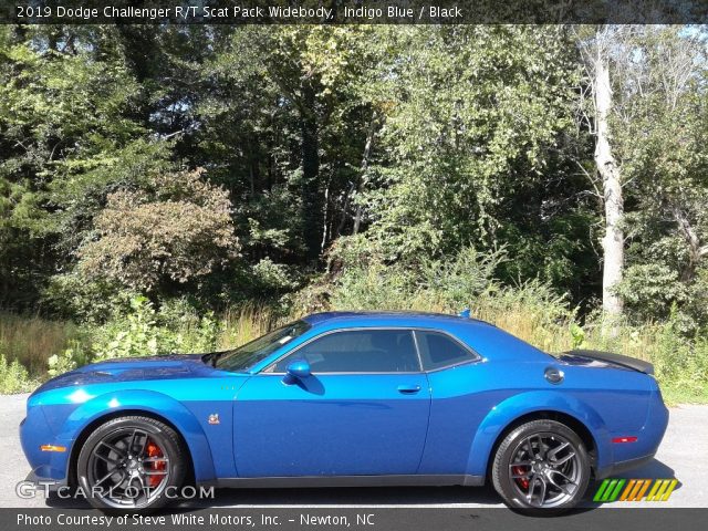 2019 Dodge Challenger R/T Scat Pack Widebody in Indigo Blue