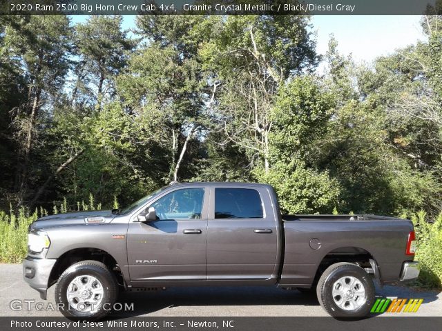 2020 Ram 2500 Big Horn Crew Cab 4x4 in Granite Crystal Metallic