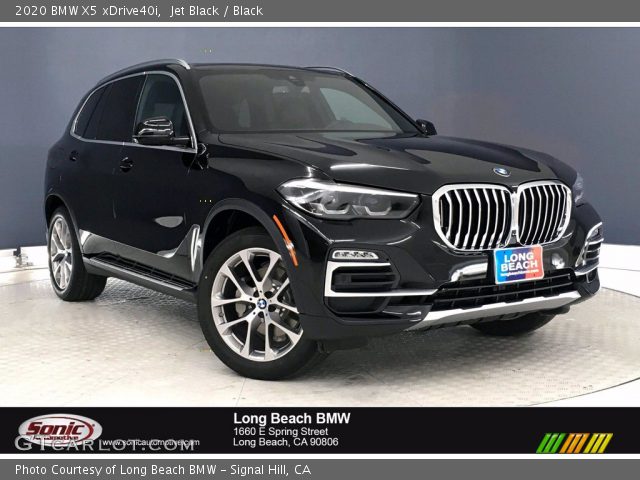 2020 BMW X5 xDrive40i in Jet Black
