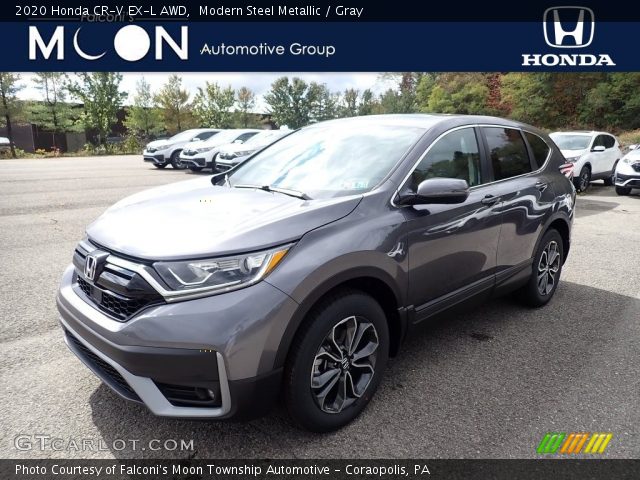 2020 Honda CR-V EX-L AWD in Modern Steel Metallic