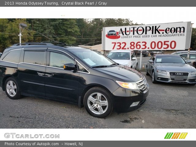 2013 Honda Odyssey Touring in Crystal Black Pearl