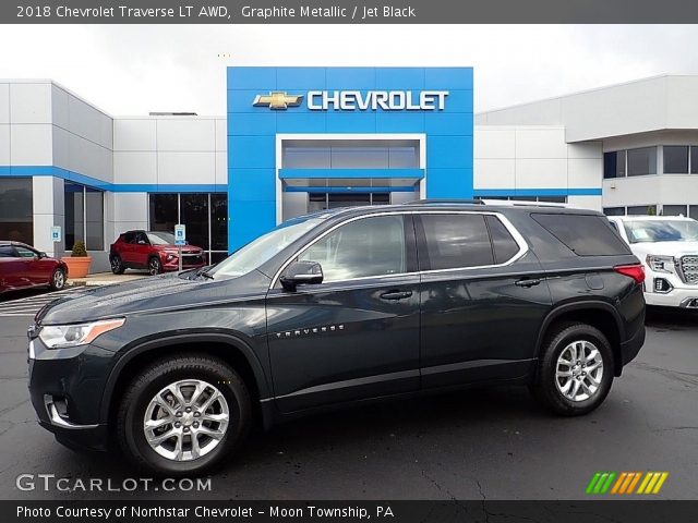 2018 Chevrolet Traverse LT AWD in Graphite Metallic