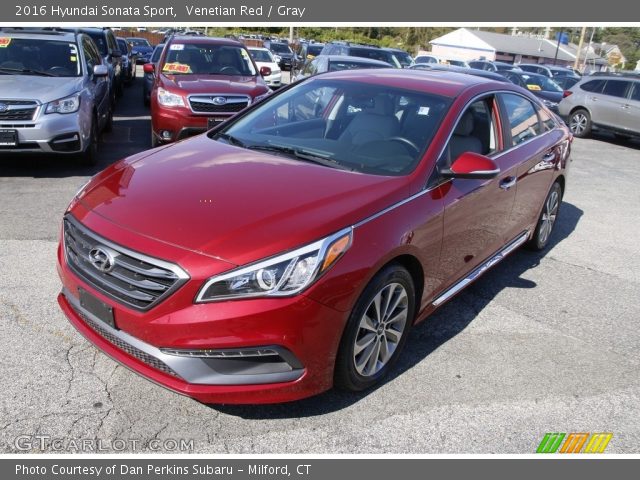 2016 Hyundai Sonata Sport in Venetian Red