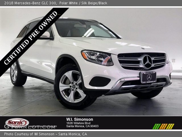 2018 Mercedes-Benz GLC 300 in Polar White